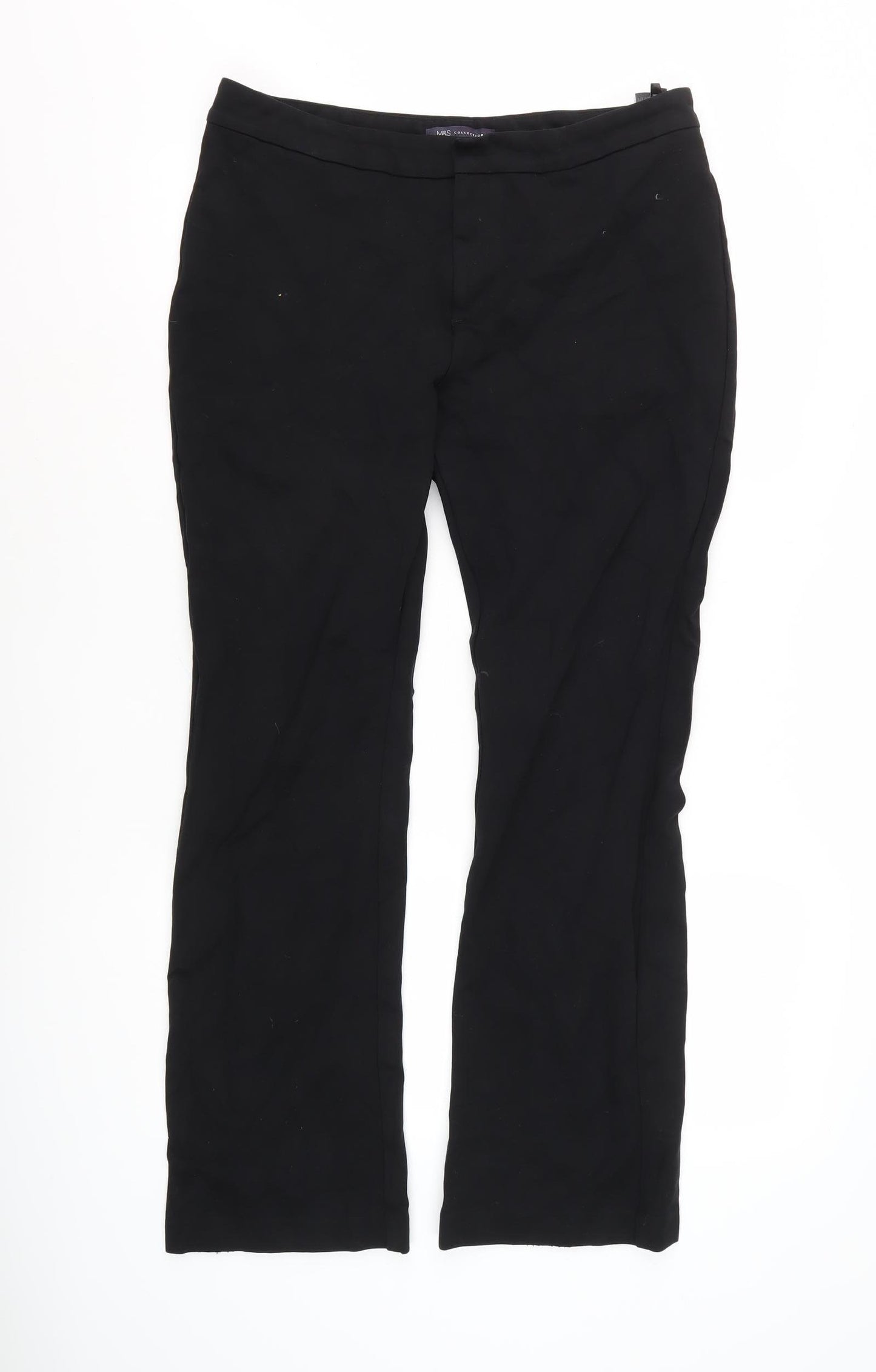Marks and Spencer Women's Black Trousers Size 14