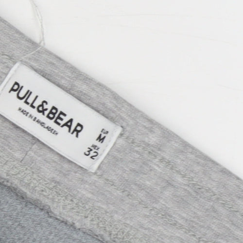 Pull&Bear Unisex Grey Jogger Trousers Medium
