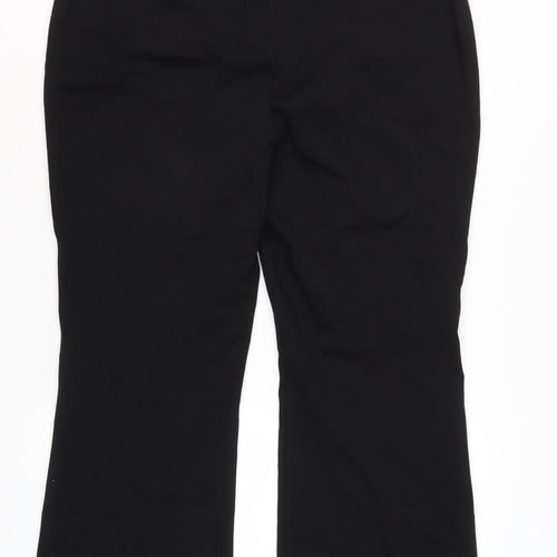 V by Very Women's Black Flared Dress Pants Size 20
