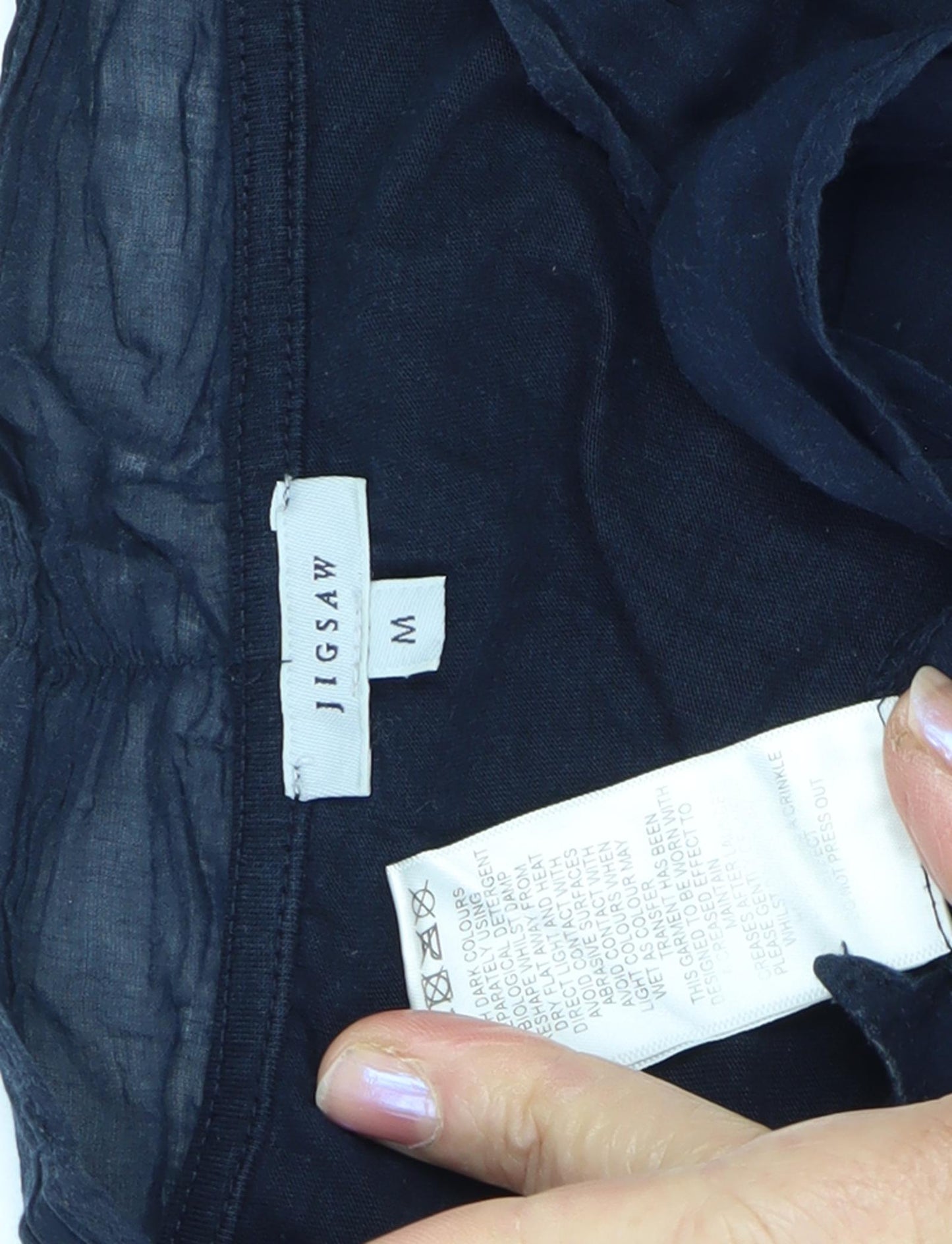 Jigsaw Women's Blue Blouse Medium