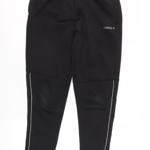 Sonneti Boys Black Jogger Trousers, Size 13 Years, Activewear