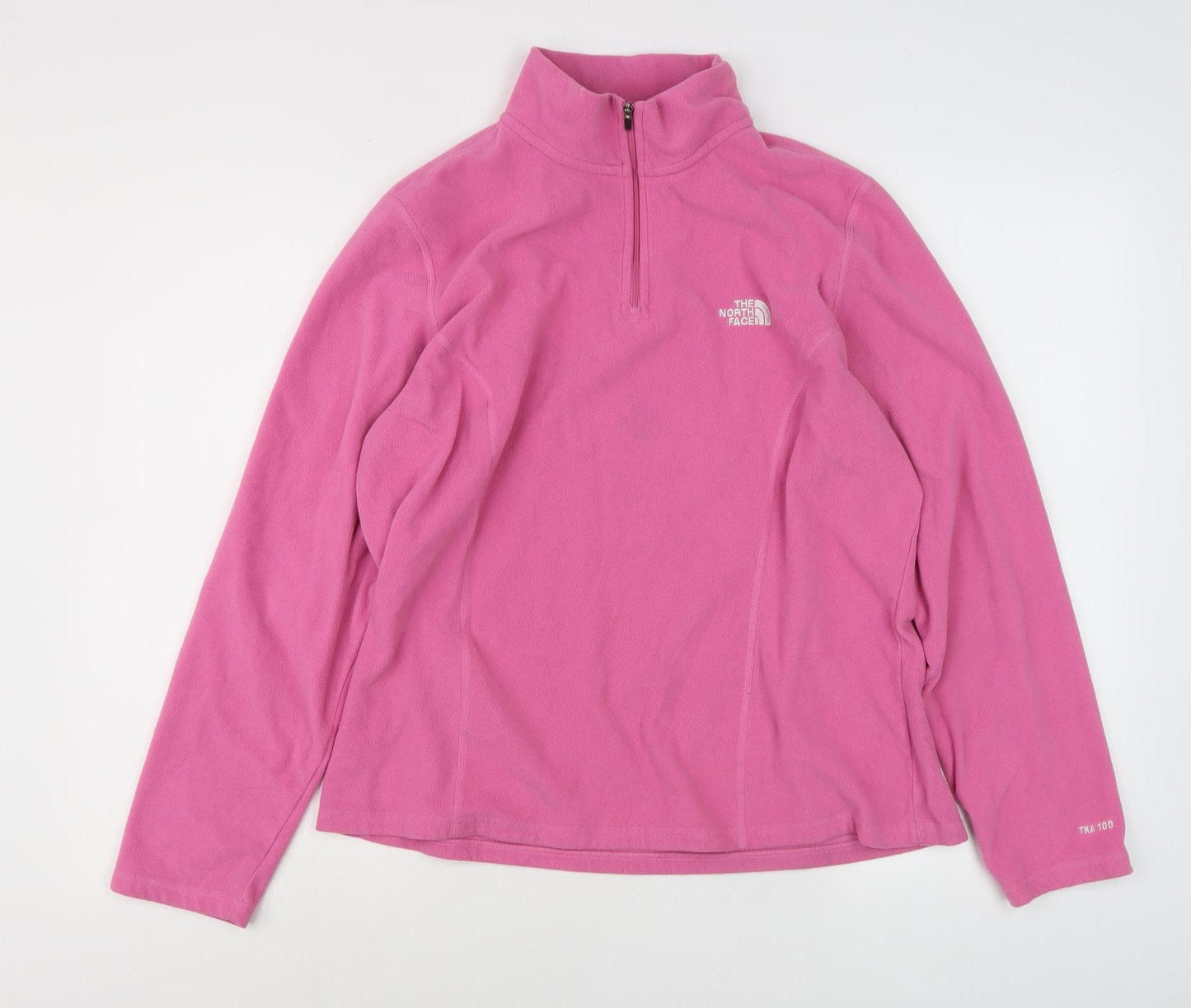 The North Face Women's Pink Fleece Pullover Sweatshirt XL
