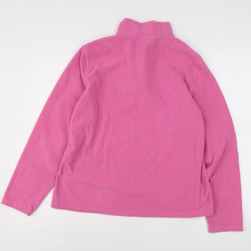 The North Face Women's Pink Fleece Pullover Sweatshirt XL