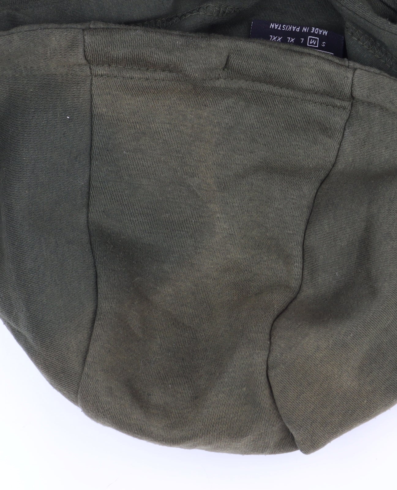 McKenzie Men's Green Pullover Hoodie, M, Logo, Hooded