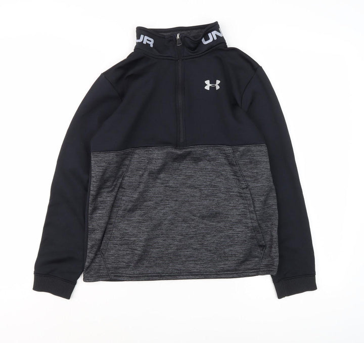 Under Armour Boys Black 2XL Pullover with 1/4 Zip