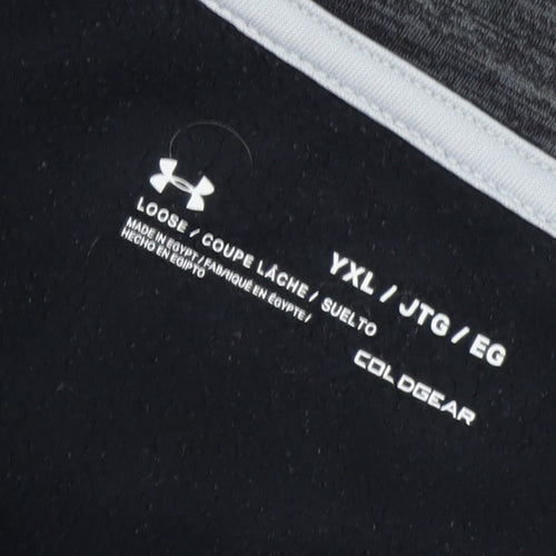 Under Armour Boys Black 2XL Pullover with 1/4 Zip