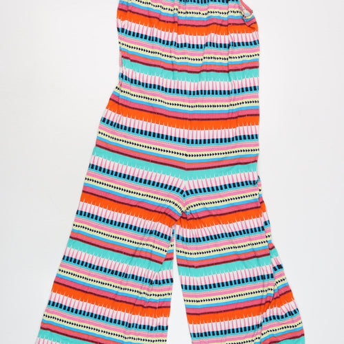River Island Girls Multicoloured Striped Jumpsuit 11-12 Years