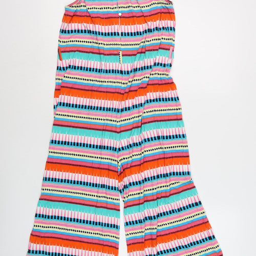 River Island Girls Multicoloured Striped Jumpsuit 11-12 Years