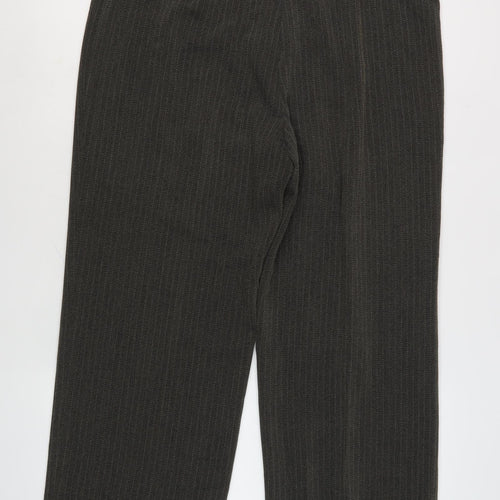 Planet Women's Black Striped Trousers Size 14