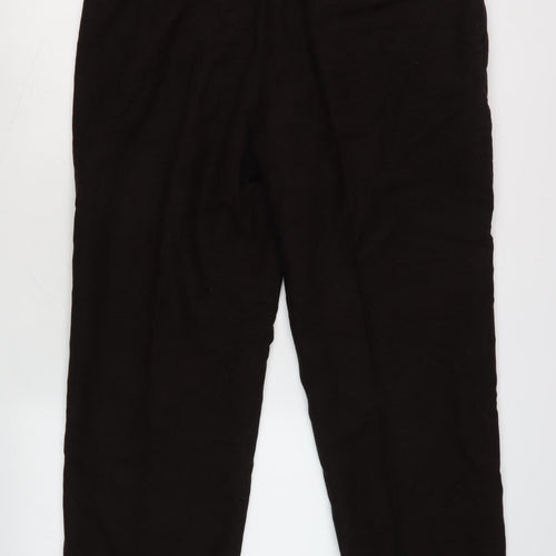 James Pringle Men's Black Trousers Size 40 Regular