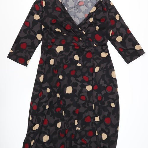 Isle Women's Multicoloured Wrap Dress Size 16