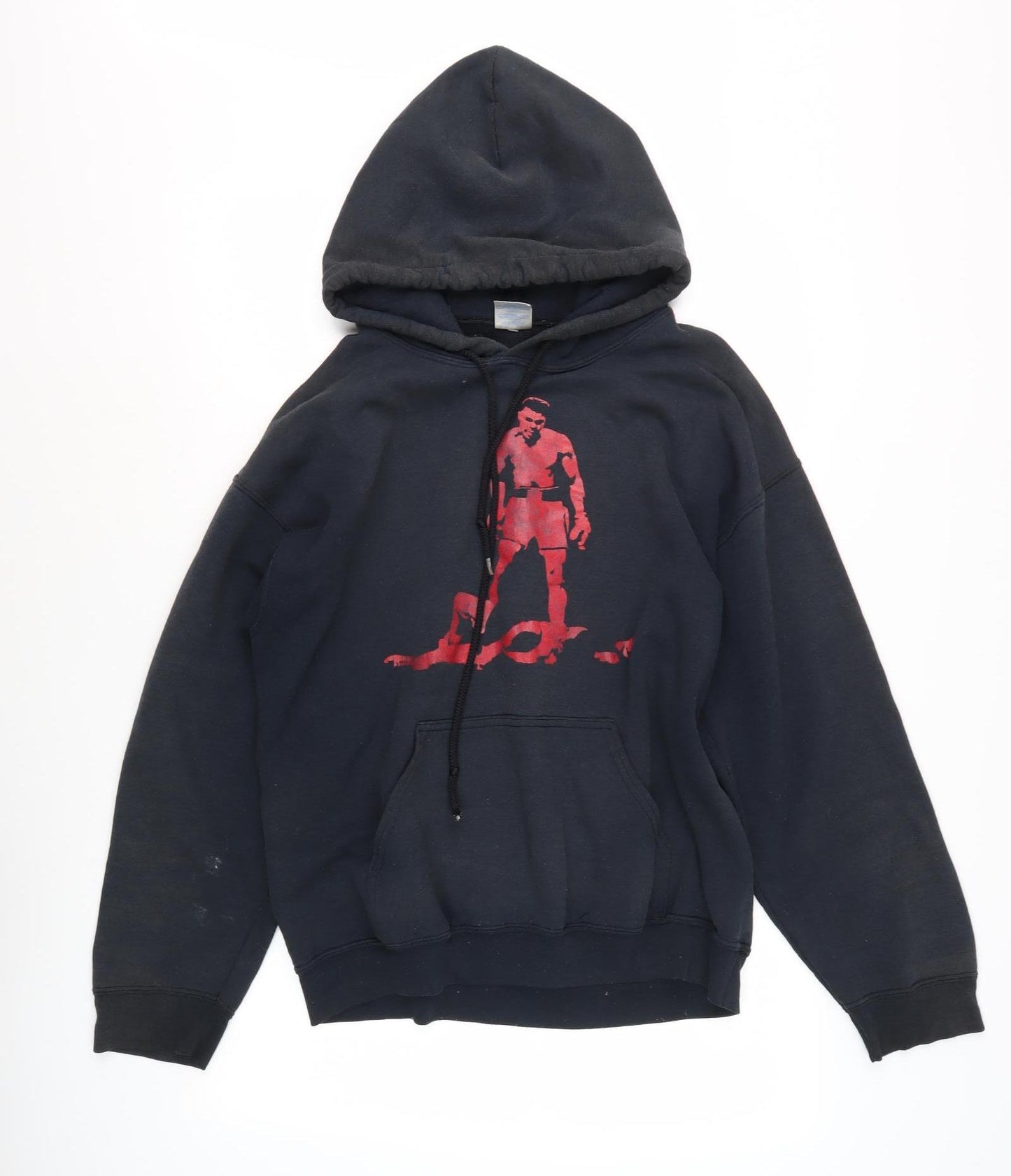 Gildan Men's Black M Pullover Hoodie Graphic Print