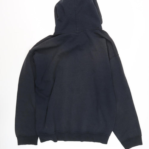 Gildan Men's Black M Pullover Hoodie Graphic Print