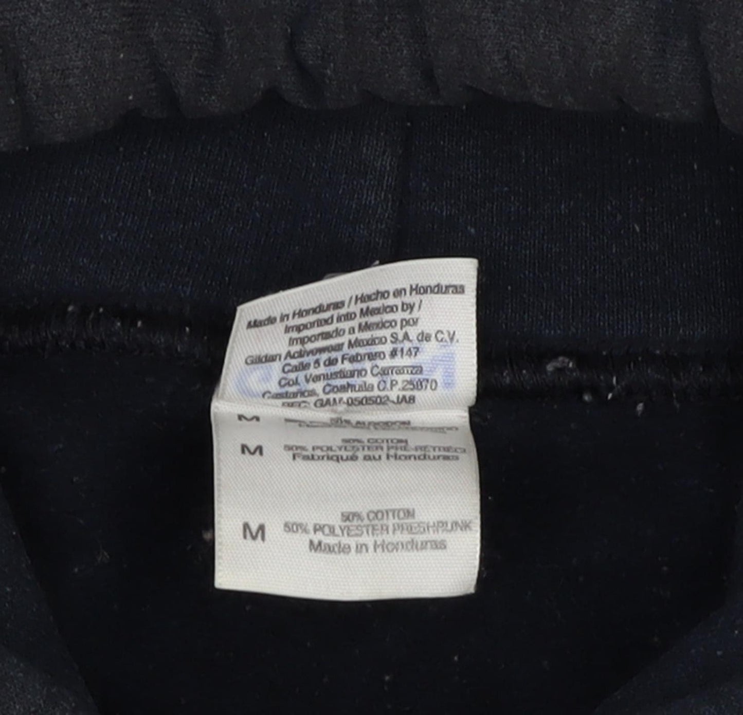 Gildan Men's Black M Pullover Hoodie Graphic Print