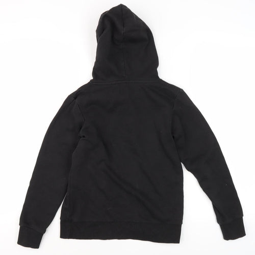Jack & Jones Boys Black Hoodie 12 Years Pullover Fleece