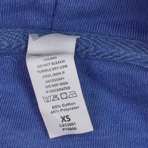 Lane Seven Women's Blue Pullover Hoodie XS