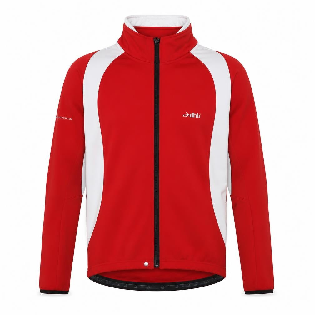 DHB Men's Red Windbreaker Jacket - Size S