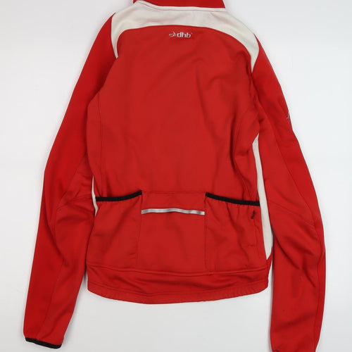 DHB Men's Red Windbreaker Jacket - Size S