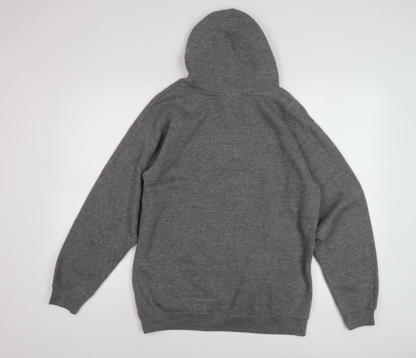 Team Athletics Teens Grey Logo Pullover Hoodie L