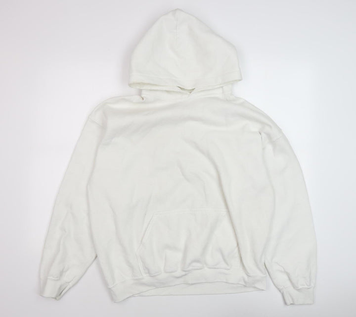 Looney Tunes Unisex White Hoodie, M - Bugs Bunny Graphic