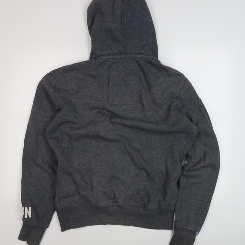 Superdry Men's Grey Pullover Hoodie L - Sport & Style