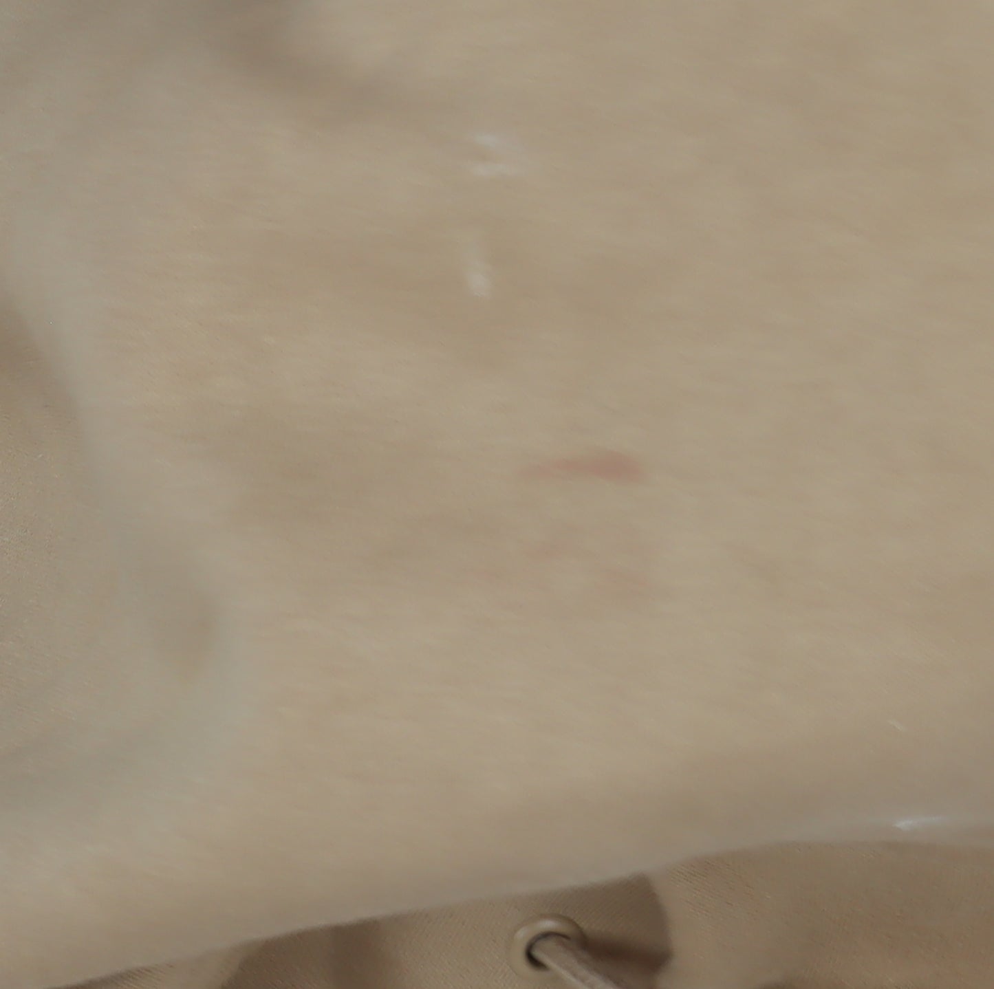 Nike Men's Beige Pullover Hoodie, M, Logo, Hooded