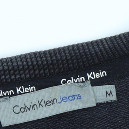 Calvin Klein Men's Black Pullover Sweatshirt M