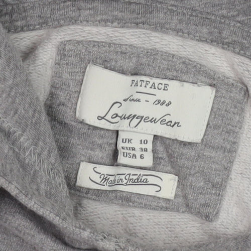 FatFace Women's Grey Hoodie, UK 10, Pullover Style