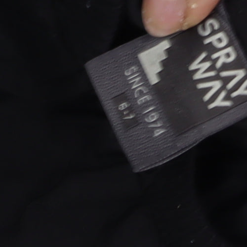 Sprayway Boys Black Waterproof Rain Trousers 11 Years