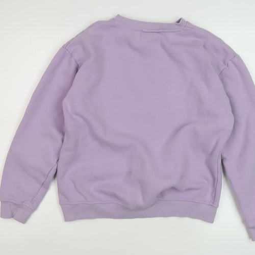 Ellesse Women’s Purple Sweatshirt Size 10 - Classic Logo Pullover