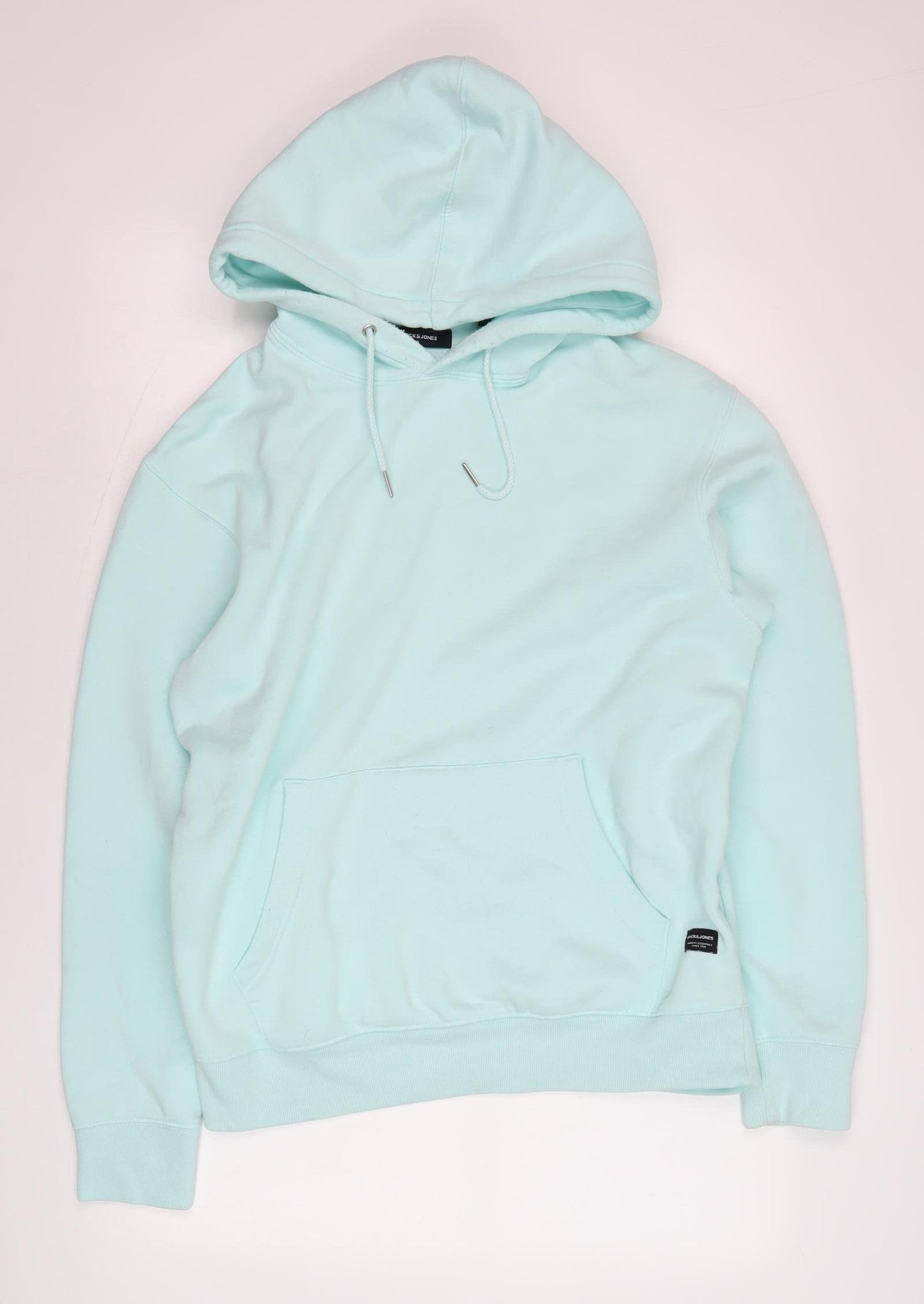 JACK & JONES Men's Blue Pullover Hoodie M