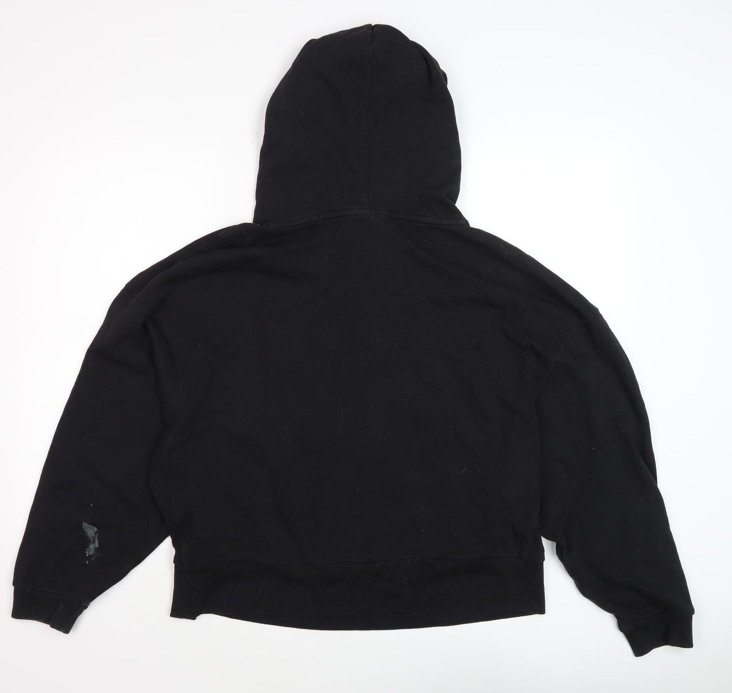DKNY Unisex Black Logo Hoodie L Size Casual