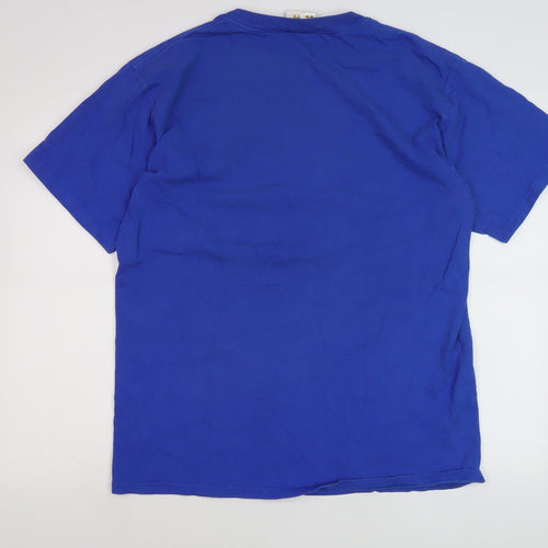 Disney Men’s Blue Vintage Mickey Mouse T-Shirt - Size L