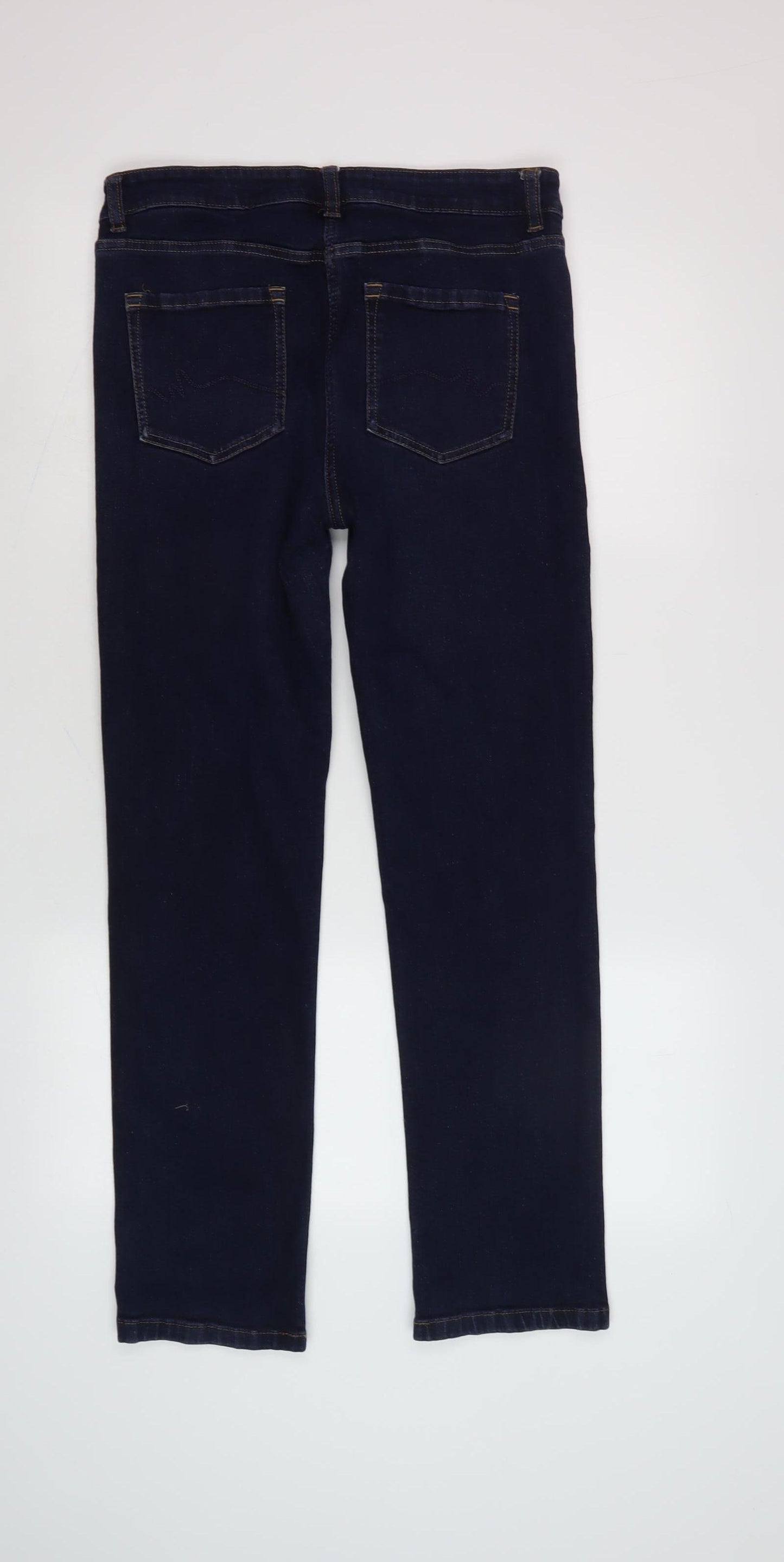 Next Women's Blue Slim Mid Rise Jeans Size 12