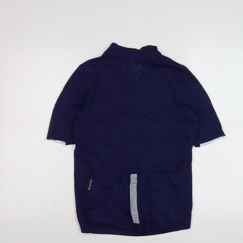Le Col Men's Blue Cycling Jersey L Athletic Fit