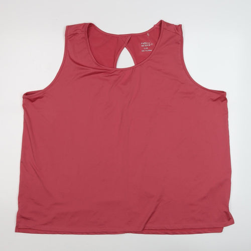 Capsule Active Women's Red Tank Top Size 10