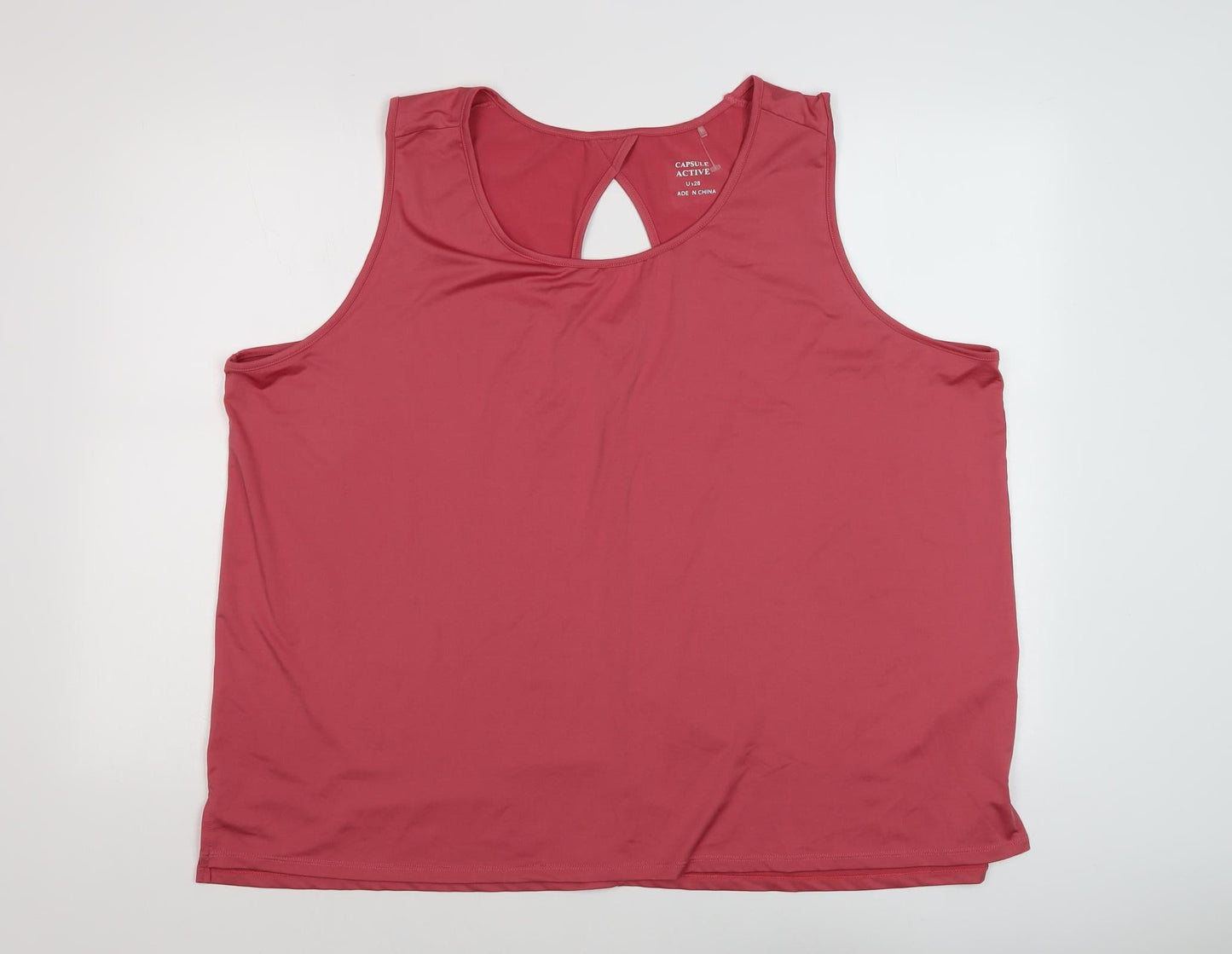 Capsule Active Women's Red Tank Top Size 10