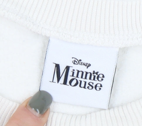 Disney Girls Multicoloured Minnie Pullover Sweatshirt 5-6 Years