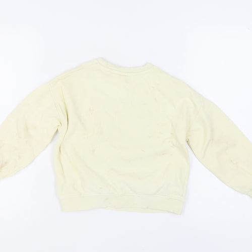 Blondie Kids Beige Pullover Sweatshirt 7-8Y Vintage Music Graphic