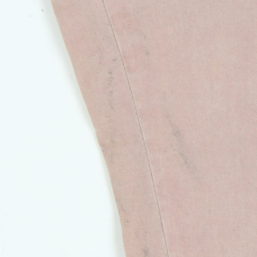 Marks and Spencer Women's Pink Chino Trousers, Size 14