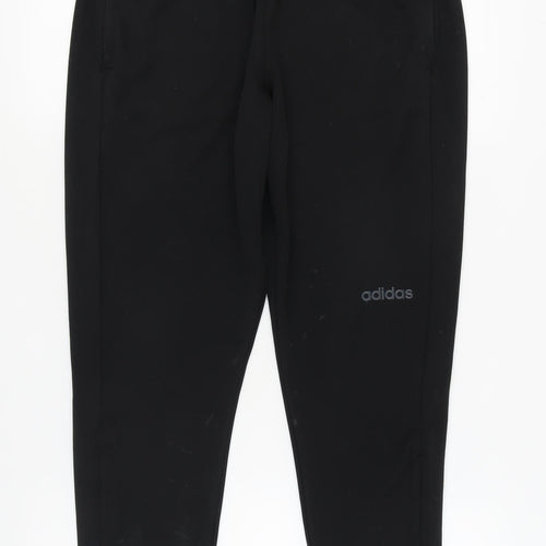 Adidas Black Unisex Jogger Trousers Size 44