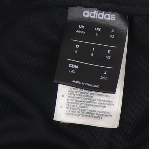 Adidas Black Unisex Jogger Trousers Size 44