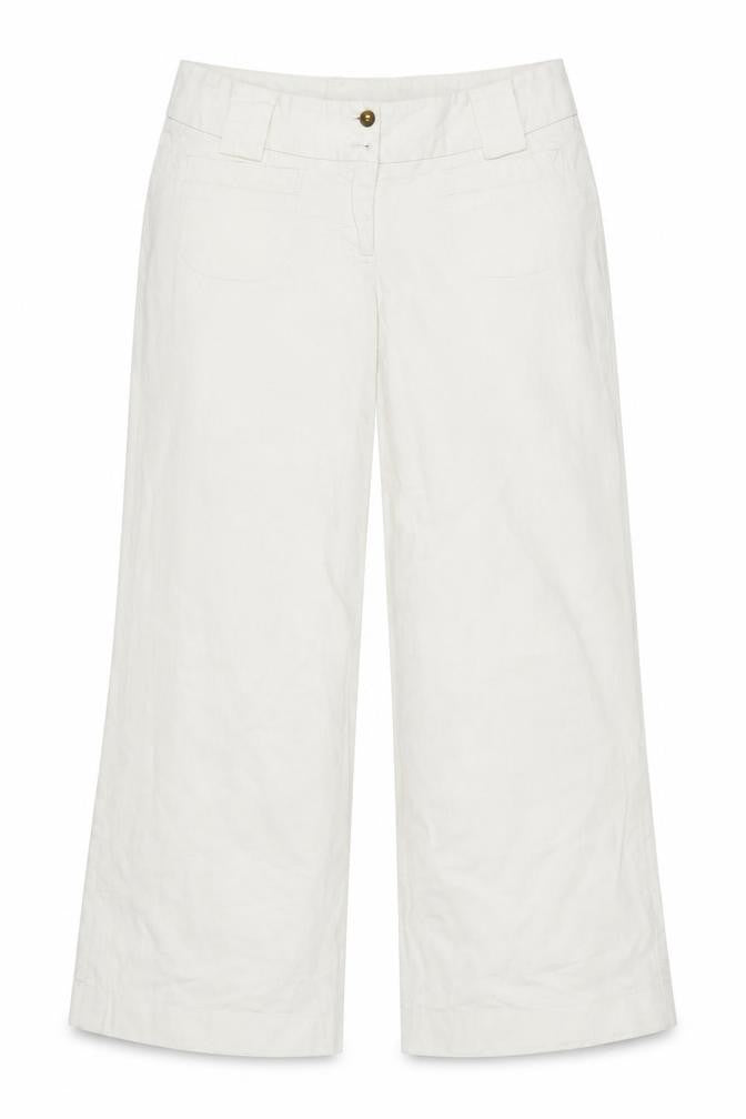 Front view of Red Herring Women's White Trousers, size 12
