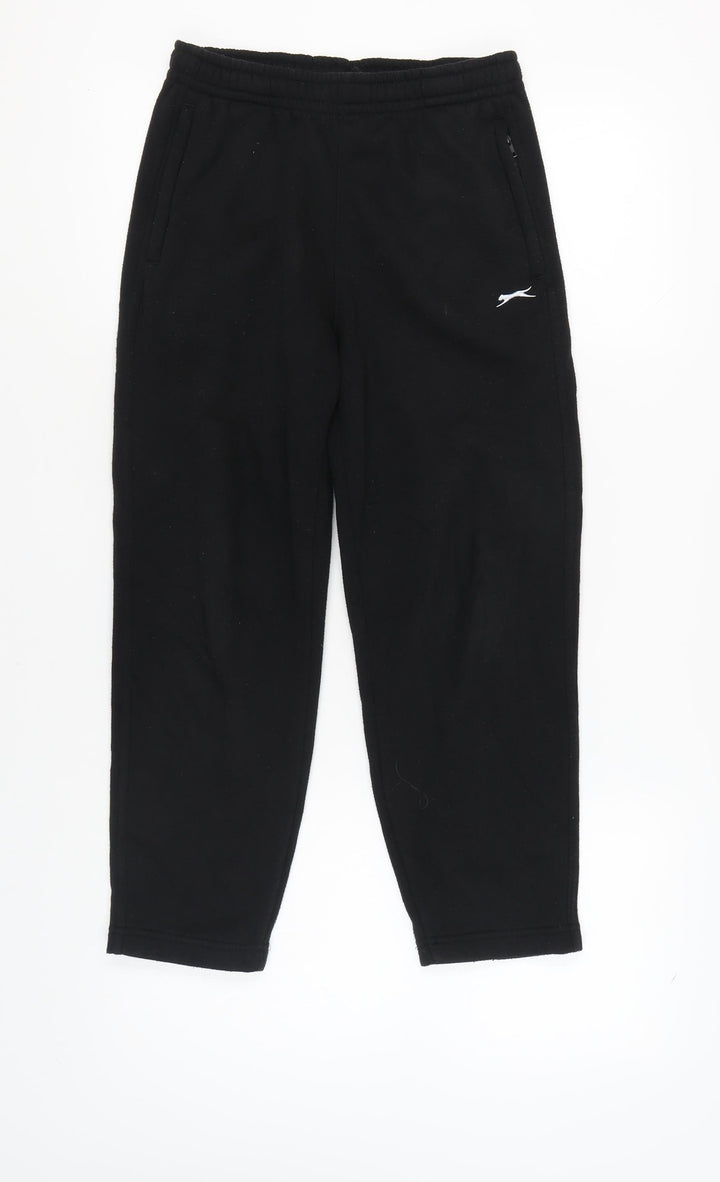 Slazenger Boys Black Jogger Trousers 11-12 Years