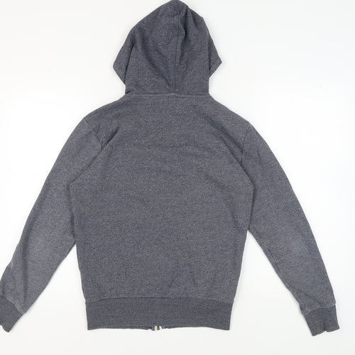 Brookhaven Men's Grey Zip Hoodie, Medium, Hooded Style