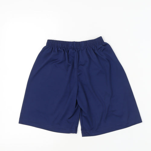 Nike Boys Blue Football Shorts, Size 12 Years