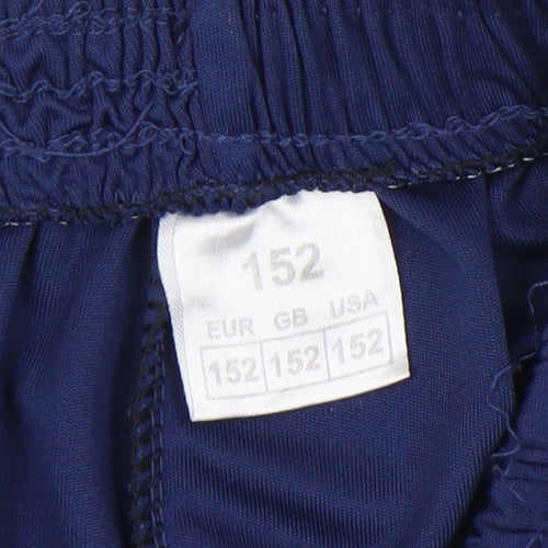 Nike Boys Blue Football Shorts, Size 12 Years