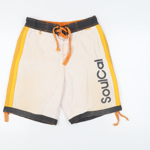 SoulCal Men's Multicoloured Drawstring Shorts