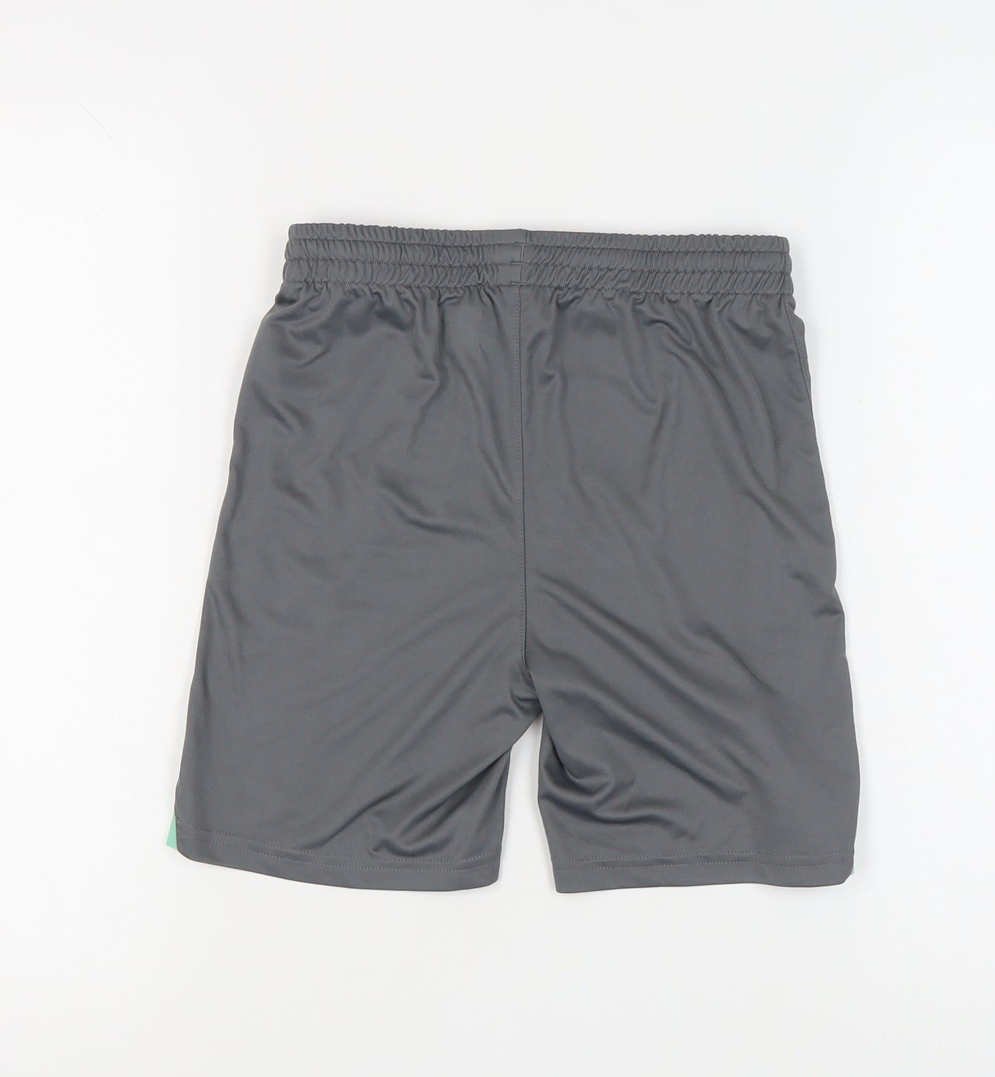 Hummel Boys Grey Athletic Football Shorts 13 Years