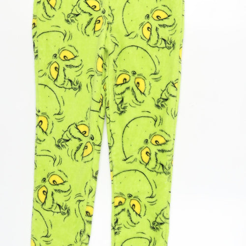 The Grinch Girls Green Pyjama Pants 11-12 Years Fleece